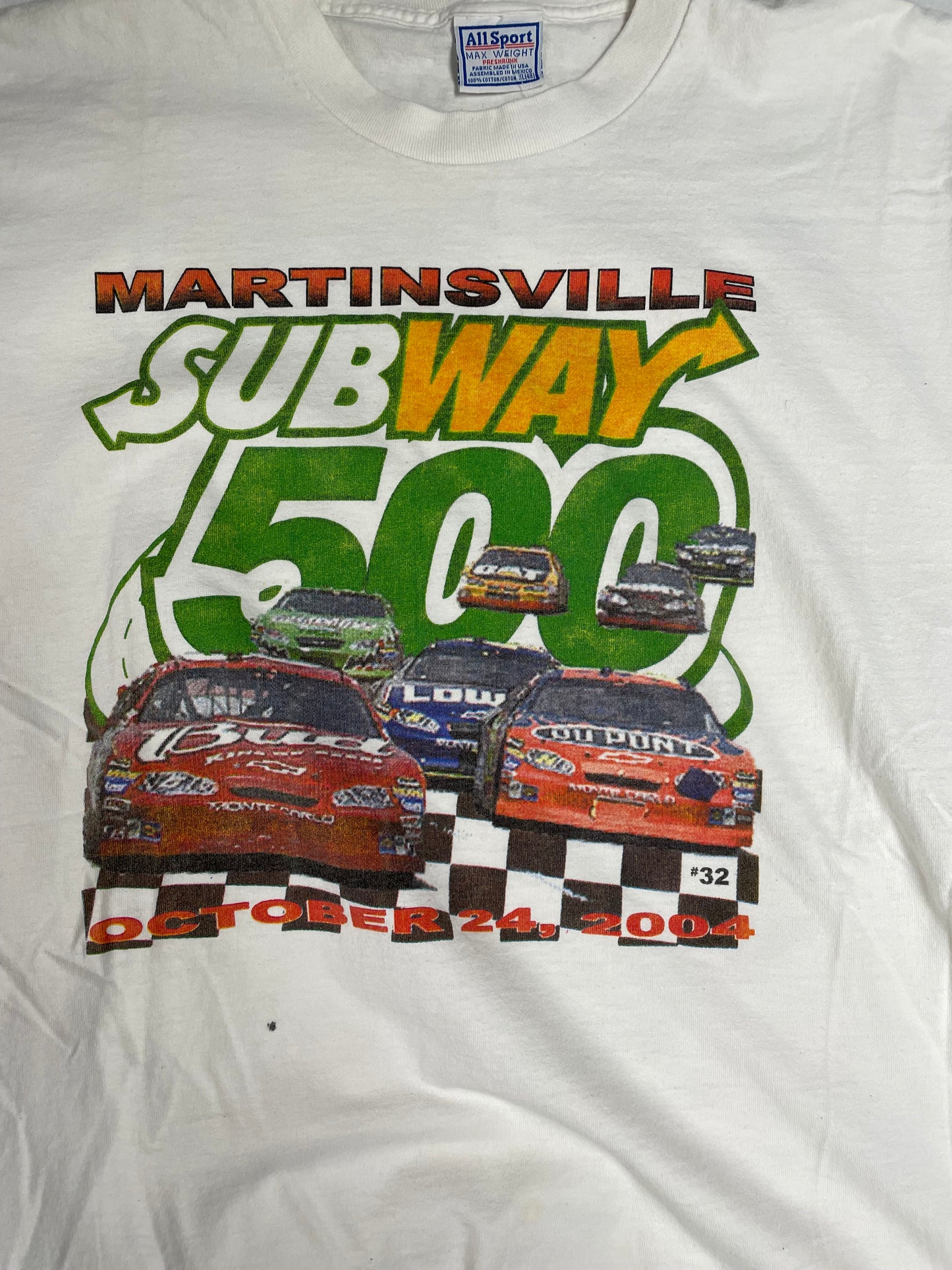 Subway Martinsville 500 Tee