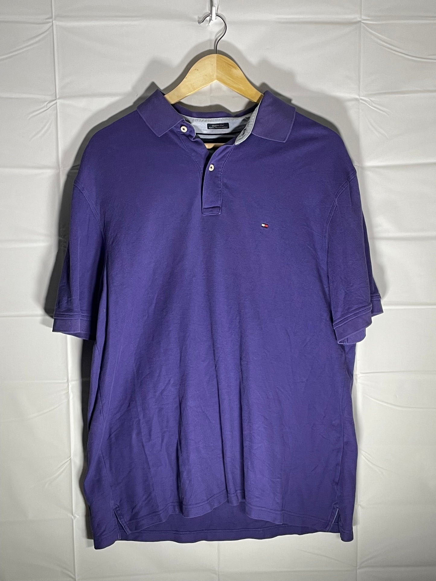 Purple Tommy Hilfiger Polo