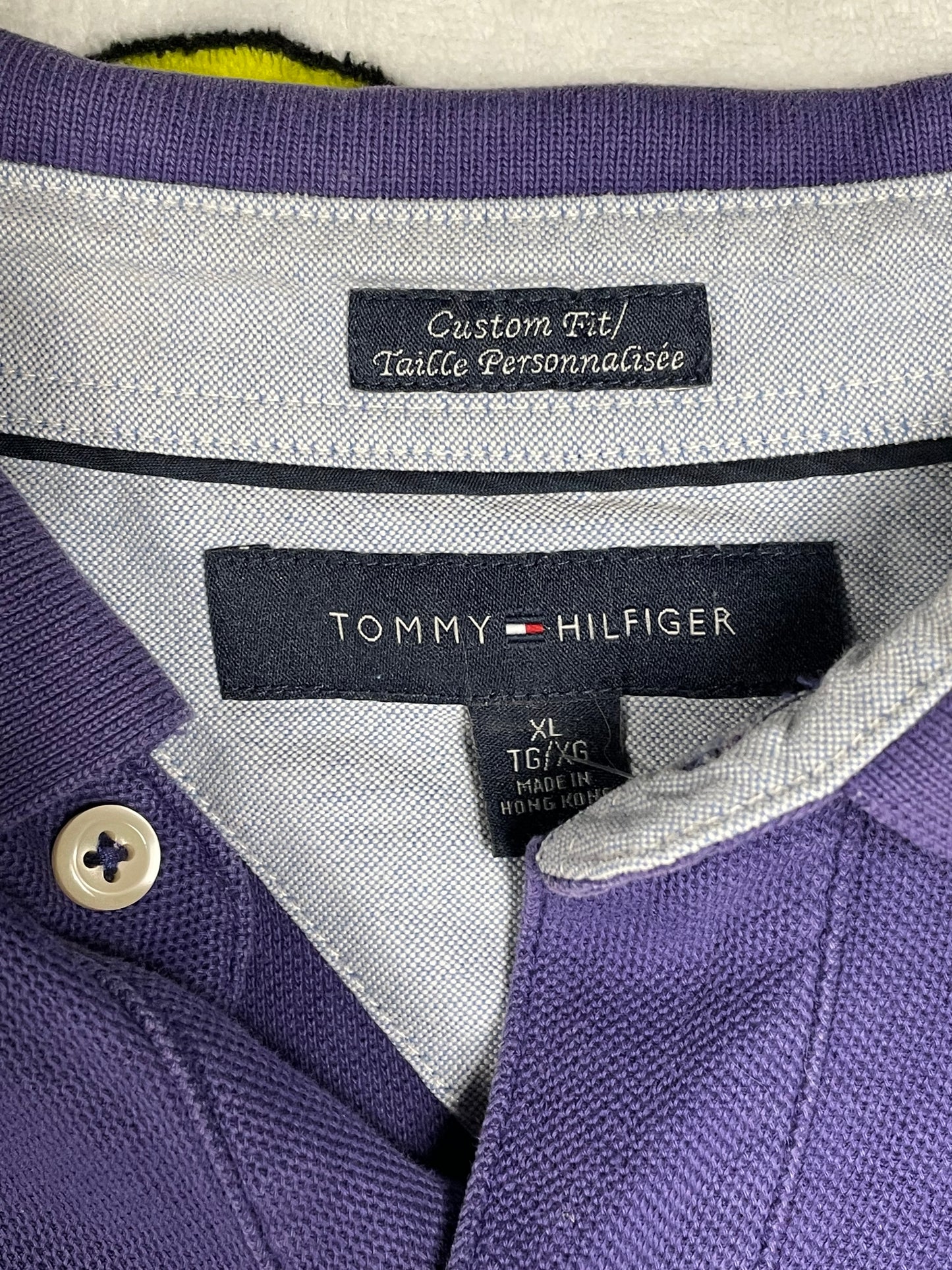 Purple Tommy Hilfiger Polo