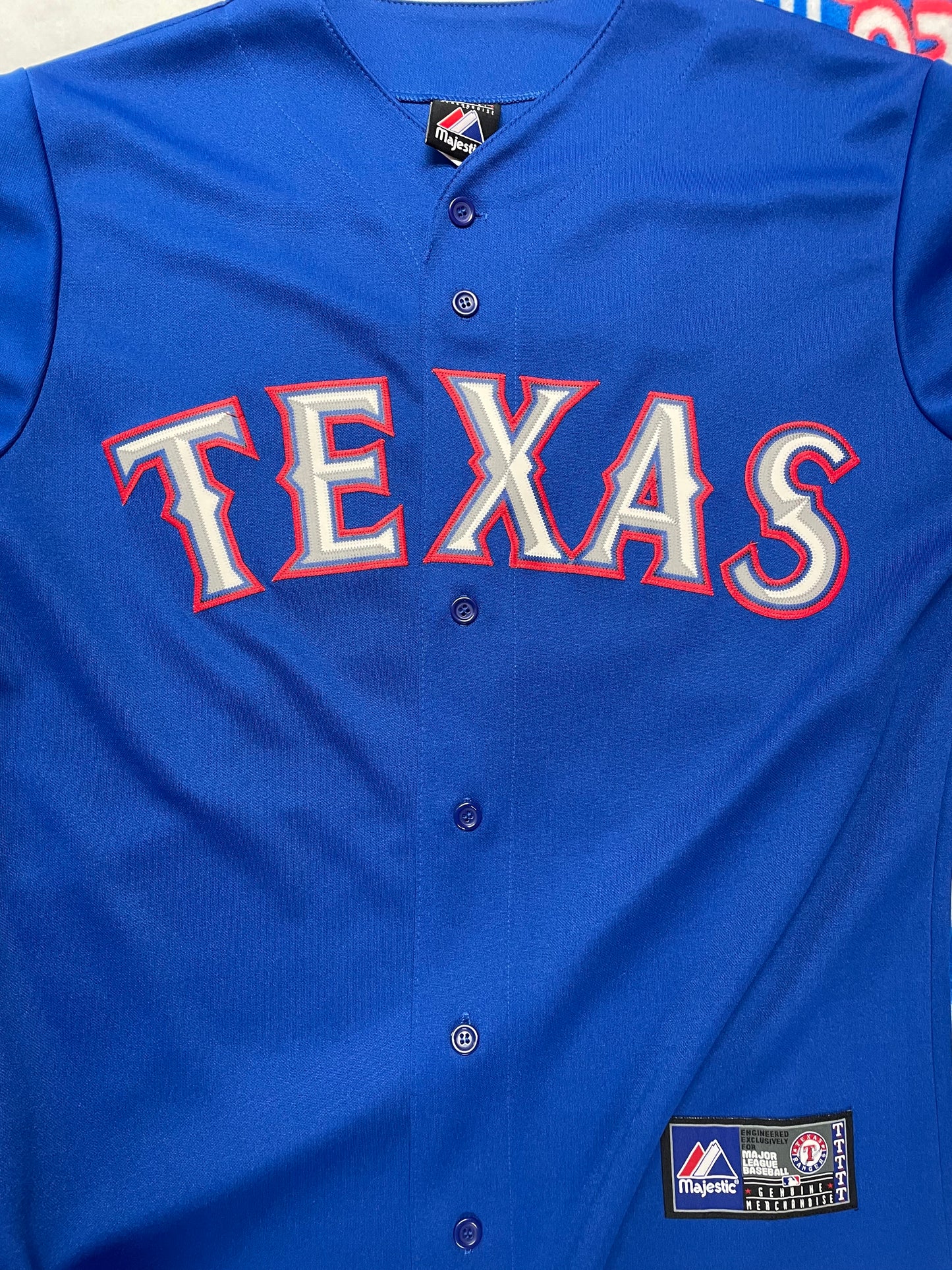Majestic Texas Rangers Jersey