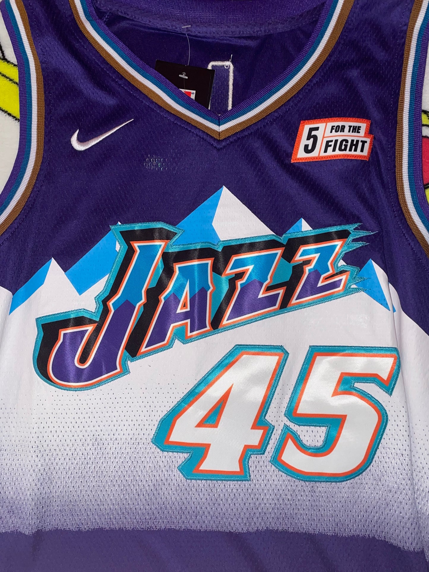 Utah Jazz Mitchell Jersey