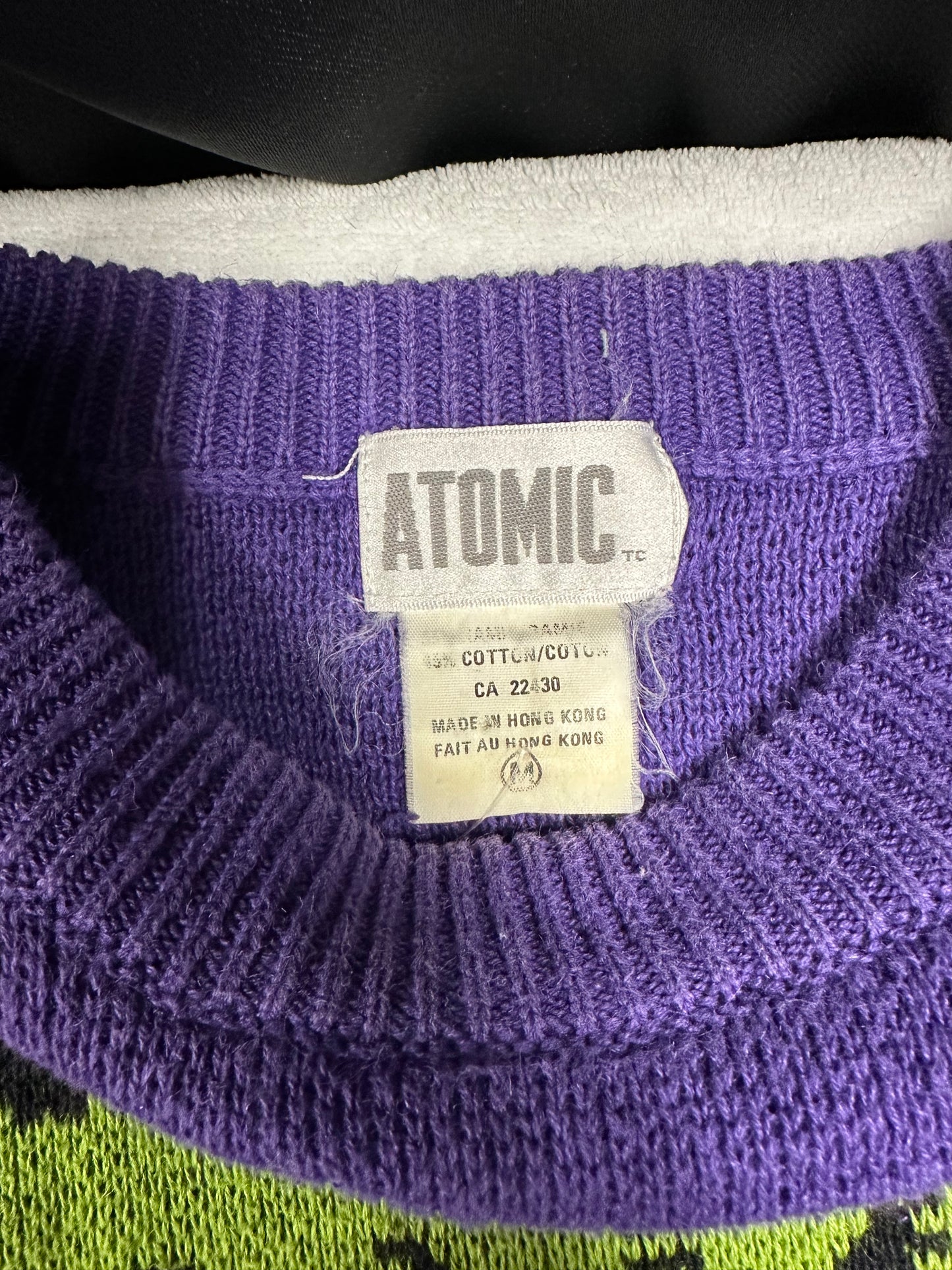 Vintage Patterned Crewneck