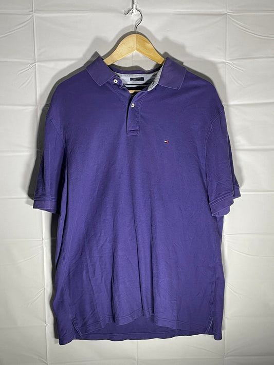 Purple Tommy Hilfiger Polo
