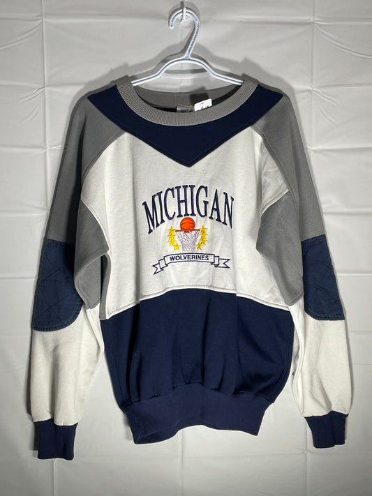 Michigan Wolverines Basketball Crewneck