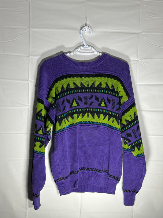 Vintage Patterned Crewneck