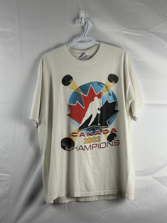 Team Canada 2002 championship tee
